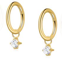 Joias Rook Piercing Limerencia G23, argolas de titânio, 6 mm, 8 mm Joias Rook Piercing Limerencia G23, argolas de titânio, 6 mm, 8 mm