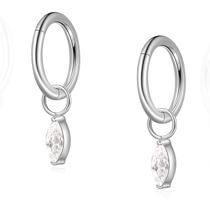 Joias Rook Piercing Limerencia G23, argolas de titânio, 6 mm, 8 mm Joias Rook Piercing Limerencia G23, argolas de titânio, 6 mm, 8 mm