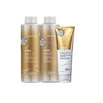 Joico K PAK Shampoo 1L Condicionador 1L Hidratação 250ml Joico K PAK Shampoo 1L Condicionador 1L Hidratação 250ml