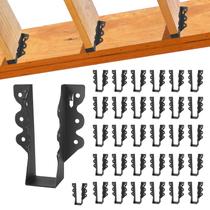 Joist Hanger CDFYJHFDQ 32 unidades 2x6 Q235B em aço preto revestido a pó