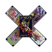 JoJo Bizarre Adventure Anime Tarot Cards Edição Em Inglês Baralho De Adivinhação Para Festa JoJo Bizarre Adventure Anime Tarot Cards Edição Em Inglês Baralho De Adivinhação Para Festa