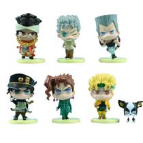 Jojo's Bizarre Adventure Figura Brinquedos, Bonito, 7pcs por conjunto