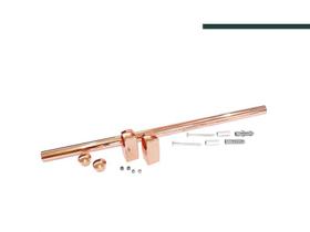 Jomer - Barra de Sustentação 60 cm Cobre 2782 Jomer - Barra de Sustentação 60 cm Cobre 2782