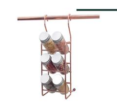 Jomer - Porta Temperos 06 Vidro Cobre 2789