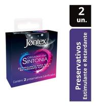 Jontex Preservativo Orgasmo Em Sintonia - 2 Unidades