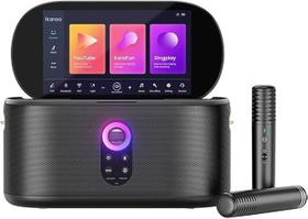 Joog Caixa de som Bluetooth Karaokê Profissional Ikarao Shell S1 com Tela Touch 10.1" 2 Microfones Sem Fio 280W KaraFun Prime Joog Caixa de som Bluetooth Karaokê Profissional Ikarao Shell S1 com Tela Touch 10.1" 2 Microfones Sem Fio 280W KaraFun Prime