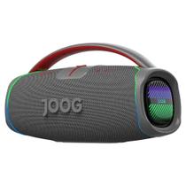 Joog Pair X Caixa de Som Bluetooth 5.3 200W 60Hz-20KHz Estéreo 5-20V ABS IPX6 RGB C/ Microfone Sem Fio - Cinza Joog Pair X Caixa de Som Bluetooth 5.3 200W 60Hz-20KHz Estéreo 5-20V ABS IPX6 RGB C/ Microfone Sem Fio - Cinza