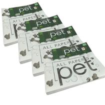 Jornal Higiênico P/ Pets E Gatos-4 Pacotes Com 50 Folha Cada Jornal Higiênico P/ Pets E Gatos-4 Pacotes Com 50 Folha Cada