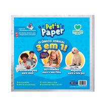 Jornal Higiênico Pet's Paper 3 em 1 - 50 Folhas Jornal Higiênico Pet's Paper 3 em 1 - 50 Folhas