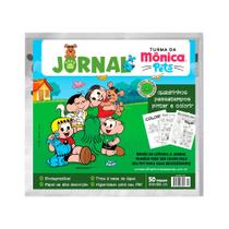 Jornal Higiênico Pet's Paper Turma da Mônica Pets - 50 Folhas