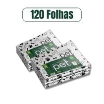 Jornal para Cachorro 62x58 cm Papel Higiênico Pet Absorvente para Xixi de Cães e Gatos