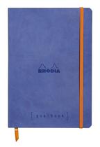 Jornal Rhodia Goalbook A5 pontilhado 120 folhas em azul safira Jornal Rhodia Goalbook A5 pontilhado 120 folhas em azul safira
