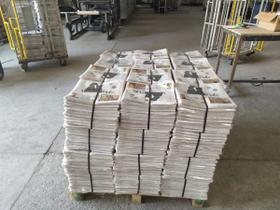 Jornal Velho Limpo Pet Cachorro Tapete Higiênico Fardo 10kg