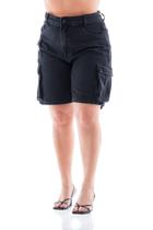 Jorts Jeans Feminino Arauto Cargo Eco Cycle Recycle