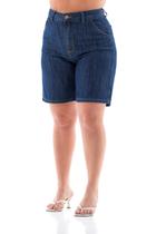 Jorts Jeans Feminino Arauto Mom Premium Denim