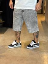 Jorts Yourface Jeans Estonado Cinza