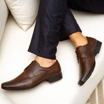 JotaPe Sapato Social Masculino 100% Couro Resistente e confortável 77500 Cadarço JotaPe Sapato Social Masculino 100% Couro Resistente e confortável 77500 Cadarço