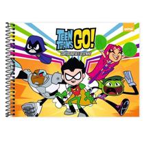 Jovens Titãs Caderno Cartografia e Desenho Capa Dura 80 fls Spiral Jovens Titãs Caderno Cartografia e Desenho Capa Dura 80 fls Spiral