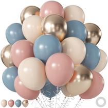 JOYFLOAT Balões para Chá Revelação 60 un. 12" Rosa, Azul e Dourado JOYFLOAT Balões para Chá Revelação 60 un. 12" Rosa, Azul e Dourado