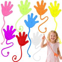 JOYIN 48 peças de lembrancinhas de festa Sticky Hands, brinquedos infantis de 17 cm JOYIN 48 peças de lembrancinhas de festa Sticky Hands, brinquedos infantis de 17 cm