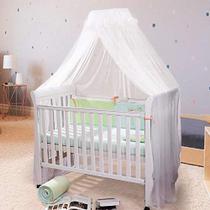 JOYLIFE Baby Net Bebê Criança Cama Berço Dome Canopy Netting (Branco)