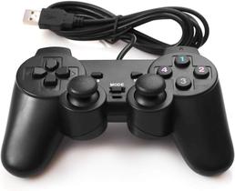 Joypad com fio USB 2.0 controle de jogo gamepad joystick para PC e laptop