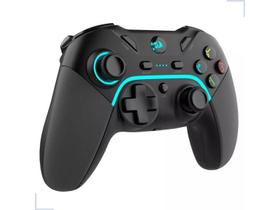 Joystick Controle Redragon Harrow Pro, Pc e PS3, Sem Fio - Preto G808 PRO