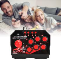 Joystick de arcade com fio Arcade Fight Stick para Switch PC PS3