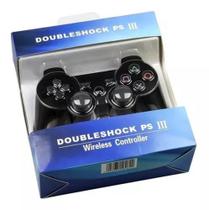 Joystick Doubleshock P 3 Sem Fio Cor Preto PS03 USB