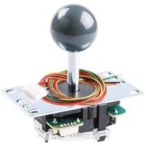Joystick SANWA JLF-TP-8YT cinza original para jogos de arcade