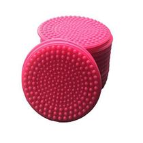 JQYXSS 5PCS Maquiagem Pincel Limpeza Tapete Portátil Ferramenta de Lavagem Scrubber Easy Clean