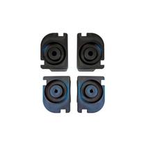 Jsn - Conjunto Sapatas Para Carrinho Lavanderia 370lts Cor:Preto Jsn - Conjunto Sapatas Para Carrinho Lavanderia 370lts Cor:Preto