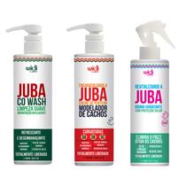 Juba Co Wash + Encaracolando A Juba + Bruma Hidratante Widi Care