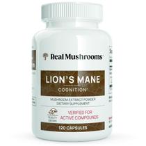 Juba de Leão Lion's Mane 500mg 120 Caps Real Mushrooms = Now Juba de Leão Lion's Mane 500mg 120 Caps Real Mushrooms = Now