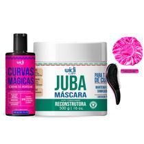 Juba Máscara Recons Widi Care + Curvas Mágicas +Escova/Touca