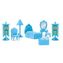 Judy Home Quarto Princesa Snow Com Boneca Samba Toys