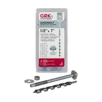 Juego de 10 pernos galvánicos Bolt ITW BRANDS GRK 12x18 cm Juego de 10 pernos galvánicos Bolt ITW BRANDS GRK 12x18 cm
