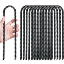 Juego de 16 Estacas para Trampolín Gtongoko de Acero Galvanizado de 40 cm