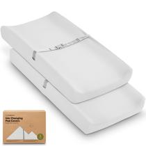 Juego de 2 Fundas para Cambiador KeaBabies 81x41 cm Viscosa de Bambú