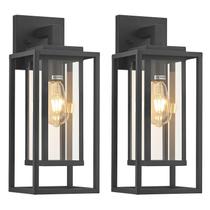 Juego de 2 Lámparas de Pared para Exterior ZMKMOK 18" Impermeables Juego de 2 Lámparas de Pared para Exterior ZMKMOK 18" Impermeables