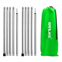 Juego de 2 postes para toldo SANLIKE de acero inoxidable de 2,1 m resistentes al agua Juego de 2 postes para toldo SANLIKE de acero inoxidable de 2,1 m resistentes al agua