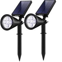 Juego de 2 Reflectores Solares InnoGear a Prueba de Agua Luz Blanca Fría Juego de 2 Reflectores Solares InnoGear a Prueba de Agua Luz Blanca Fría