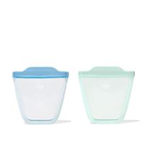 Juego de 2 Vasos Reutilizables de Silicona OXO Tot Juego de 2 Vasos Reutilizables de Silicona OXO Tot