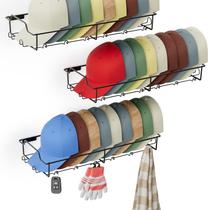 Juego de 3 Organizador de Sombreros de Pared Fairpeak de Metal para 60 Gorras