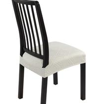 Juego de 4 Fundas para Asientos de Silla de Comedor SearchI Beige
