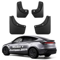 Juego de 4 Piezas de Guardabarros SIGLIN para Tesla Model Y Juniper 2025-2026