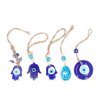 Juego de 5 Adornos Colgantes Ojo Azul Protección para Decoración del Hogar