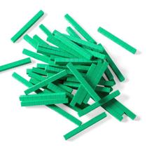 Juego de 50 Bloques de Base Diez de Espuma Verde hand2mind para Niños