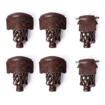 Juego de 6 Bolsillos de Cuero PU para Mesa de Billar Pool de GSE Games