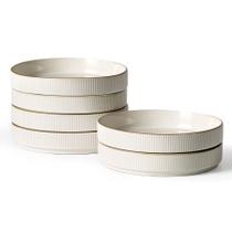 Juego de 6 Cuencos para Pasta famiware Star 7.5" con Doble Esmalte Reactivo